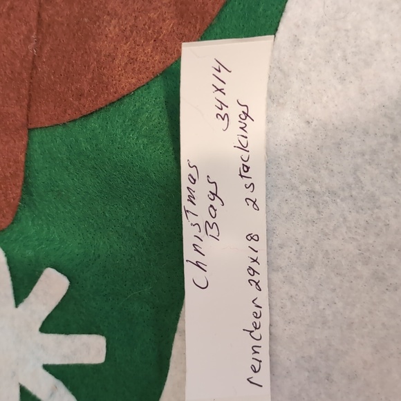 Christmas big bag and 2 big stockings - Picture 7 of 7